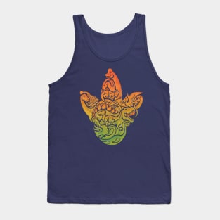 Prehistoric Print Tank Top